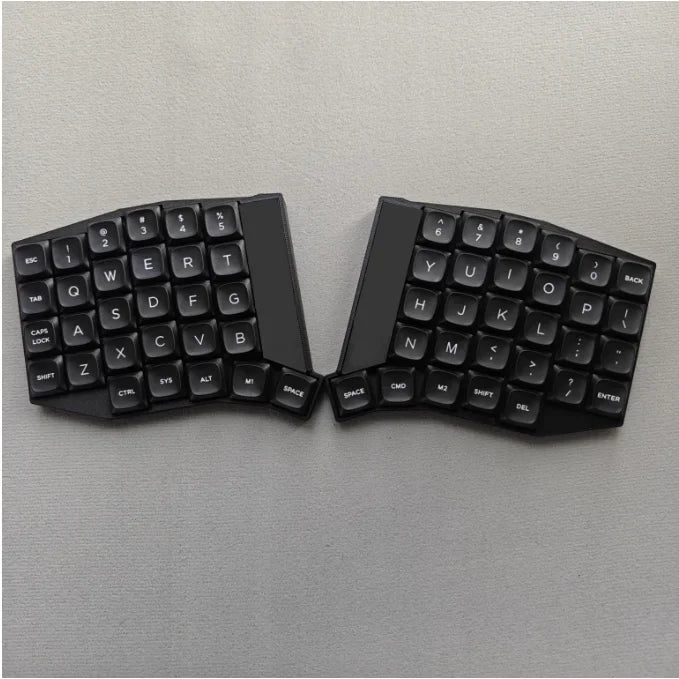 Sofle Low Profile Wireless Split Keyboard Hot Swap Kit Compatible Choc V1 1350/ V2 1353 Switch ZMK Bluetooth Separate Keyboard