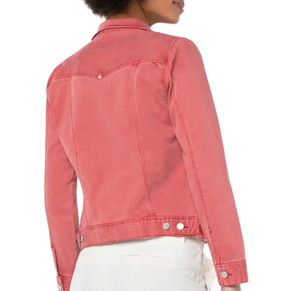 New Style OEM Serviced Reasonable Price Women Denim Jacket Popular Design Color Premium Quality Good Material Women Denim Jacket
