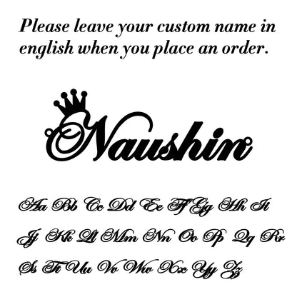 Letter Text Custom Name Bracelet For Women Men Personalized Gold Color Anklet Family Gift Stainless Steel Chain Pendant Jewelry