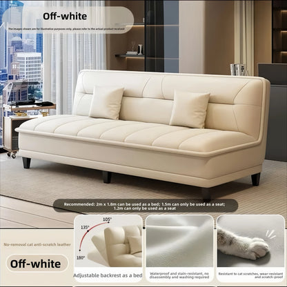 Stable Sofa living room small apartment bedroom folding sofa bed dual-purpose simple modern new small sofasturdy and durable