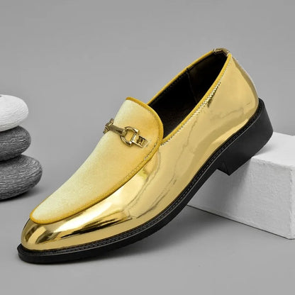 luxury office shoes for man golden wedding dress loafers shoes for man formal shoes on for man official zapatos elegantes hombre