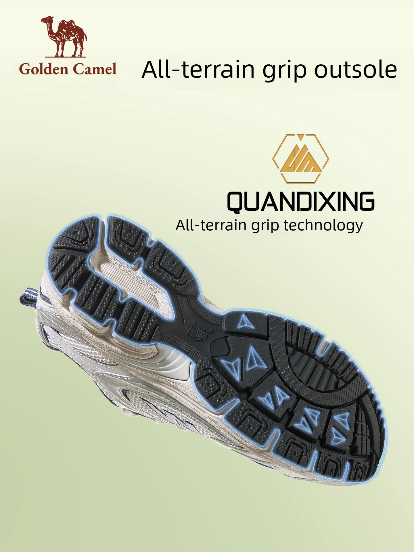 Golden Camel Men Runing Shoes All-terrain Outdoor Comfortable Cushioning Jogging Trekking Casual Sneakers Fashion Versatile