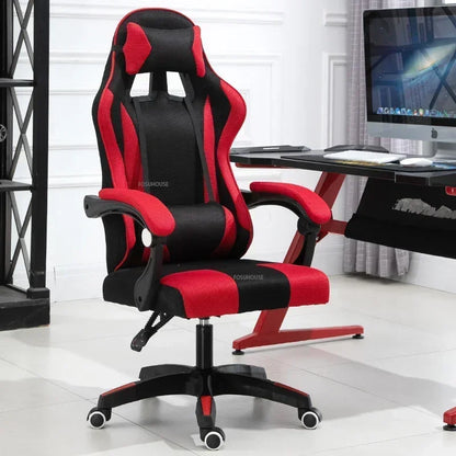Modern Professional PC Computer Gamer Chair Light Luxury Leather Office Chair Internet Cafe Racing Esports Comfortable Furniture