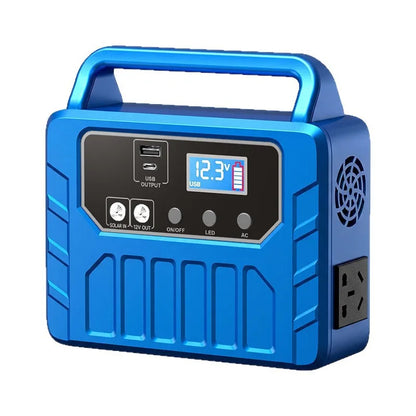 300W 200W Portable Power Station 200Wh Outdoor Energy Storage Powerbank 220V 110V AC Output Solar Generator for Camping Home Use