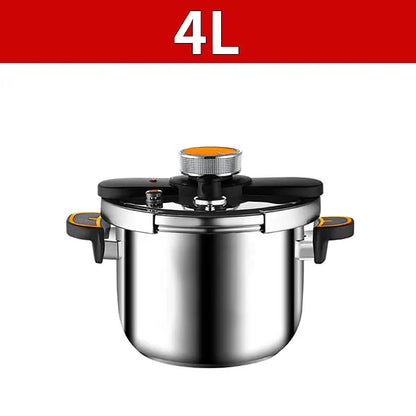 PGY 4L/6L/8L Stainless Steel Pressure Cooker Safety One-Hand Locking Olla de Presion Multi-Cooker for Gas & Induction Stove