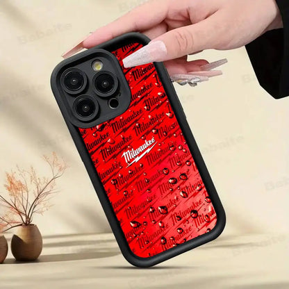 Fashion Phone Case for M-Milwaukees IPhone 17 16e 16 15 14 13 12 11 Air Pro Max Mini XR XS X 7 8 6 6s Plus Soft TPU Back Cover