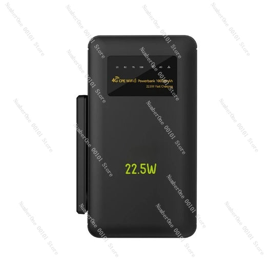 4G pluggable card MIFI WiFi6 | 22.5W fast charging 10000mAh portable WiFi power bank