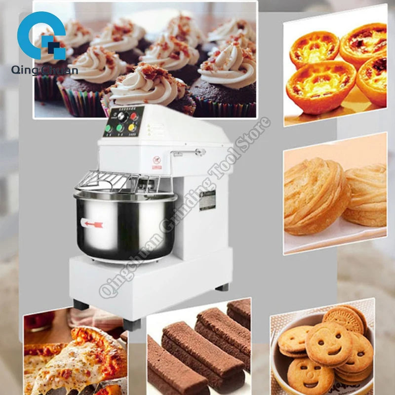 Dough Machine Commercial Large Capacity Fully Automatic Kneading Machine Dual Speed Dual Action Dough Mixing Machine By Sea