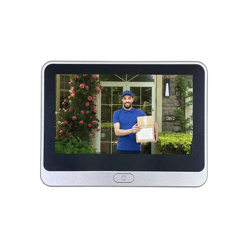 4.3inch Tuya Smartlife WiFi Doorbell Visual Door Peephole Video Door Phone Camera PIR Home Security Wireless Intercom Doorviewer