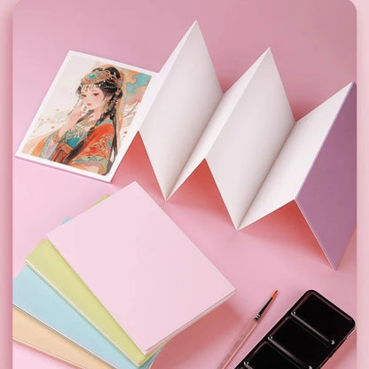 300GSM Thickened Paper Organ Book Sketchbook for Sketching Illustration Handbook Painting Watercolor Journal Drawing Notebook