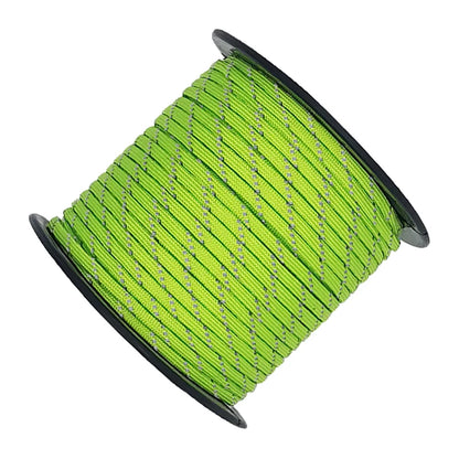50/100m multifunctional 7 Core Reflective 550 Paracord Rope 4 mm Camping Survival Edc Outdoor Parachute Cord Lanyard Rescue rope