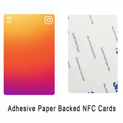 NFC Printing Cards for Qucik Link to Social Media Instagram Facebook Google Reviews Card Pop Up NFC Card