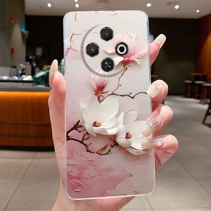For Tecno Spark 30C Case kl5 kl5n Aesthetic Butterfly Flower Clear Soft Silicone Back Cover Techno Spark 30C Phone Case k15 k15n