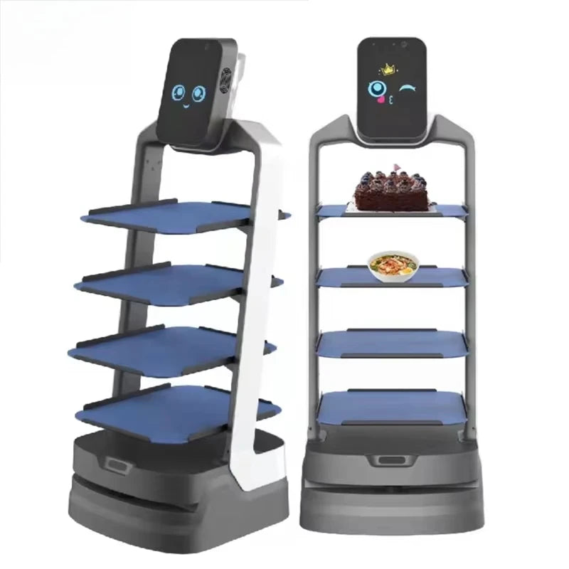 E-Commerce Food Delivery Robot Battery Robot Server Restaurant for Delivering