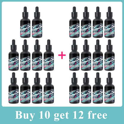 Magic Windscreen Crack Repair Set - Auto Glass Scratch Eraser for Cars Trucks Motorcycles
