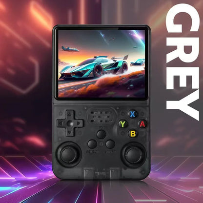 Open Source R36S Retro Handheld Game Console, Linux System, 3.5" IPS Screen, Portable Pocket Video Player, 64GB Preloaded Games