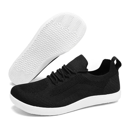 Men’s Wide-Toe Minimalist Shoes | Breathable Air-Mesh & Lightweight EVA | Daily Walking & Casual Wear