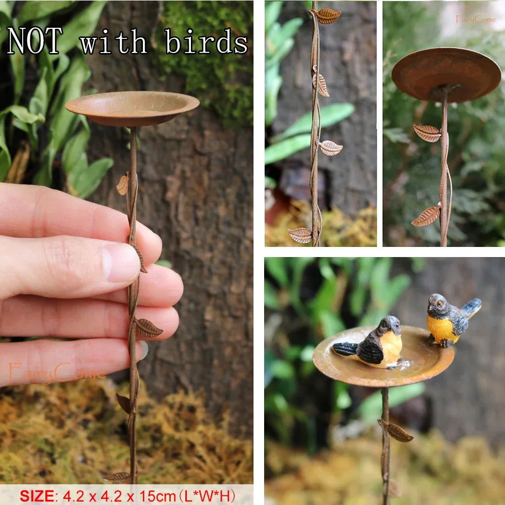 Miniature Garden Fairies Figurines Resin Mini Fairy Statue Figure Fairy Garden Ornaments Decorations Accessories