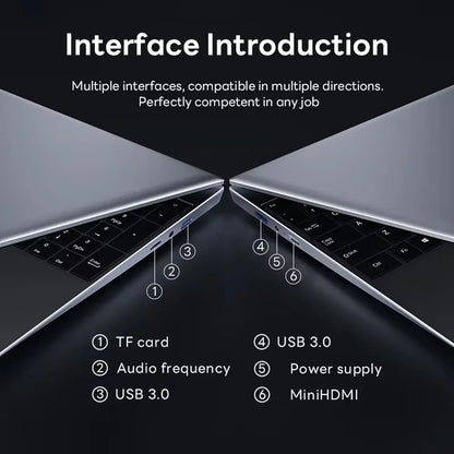 Ultra slim 15.6" Laptop Intel Core i9 10980HK  32GB 2TB Windows11 Office Fingerprint Unlock Gaming Portable Notebook Computer PC