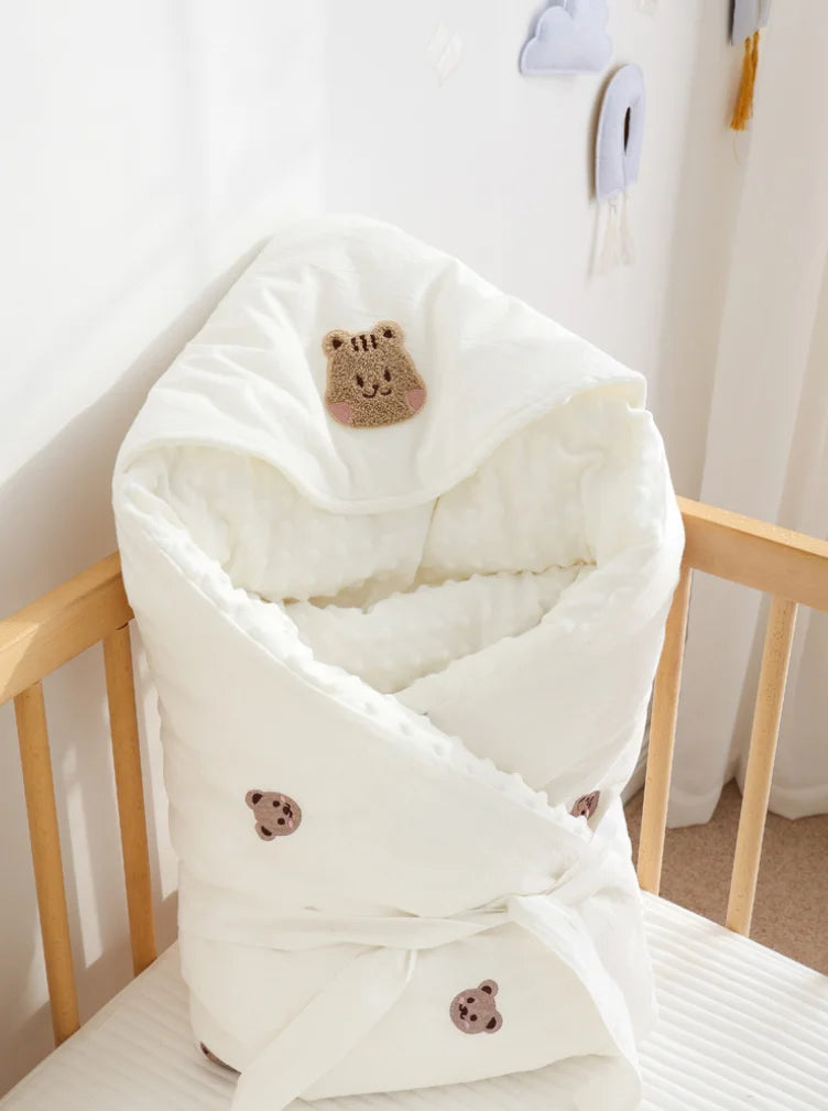 Newborn Baby Blanket Envelope Baby Receiving Blankets Boy Girl Cotton Soft Infant Swaddle Wrap Blankets For Stroller Crib Stuff