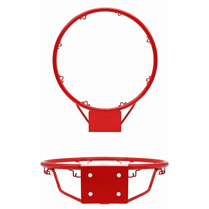 Basketball Hoop 32cm Wall Mounted Sports Ball Hoop with Net Basketball Goal Replacement Mini Rim for Playground Home Gym