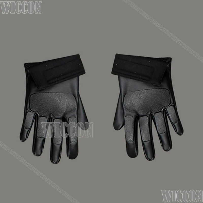 Residenttt Leon Full Set Suit Cosplay Dark Coat Slim-fit T-shirt Pant Belt Gloves Horro Game Man Halloween Comic Con Festival