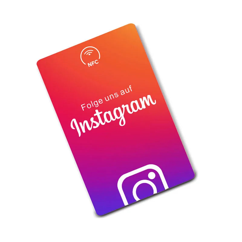 German Review Us On Google Tap Card NFC Ready To Be Activated Instantly Boost Business Reviews Google Review Tap NFC Card Tag
