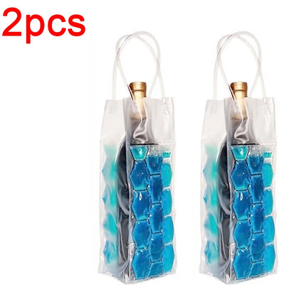 Wine Ice Bag Holder Champagne Beer Cooler Whisky Can Drink Cooler Gel Cooling Chiller Bar Accessories BTBD01
