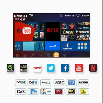 Large Size 120 Inch 4K UHD Frameless Android Smart TV LED Screen for Public Viewing Events