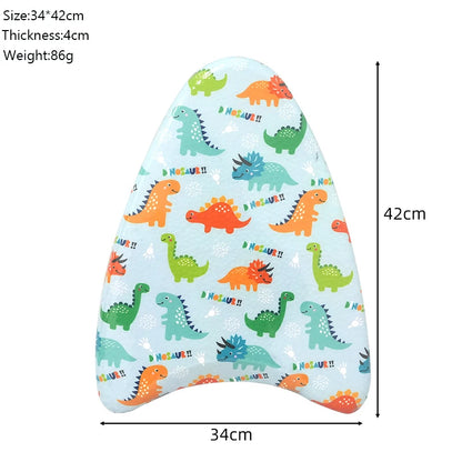 2 Colors Animal Print Floating Board Swimming Training Kick Board for Kids Adults Water Pool Accessories