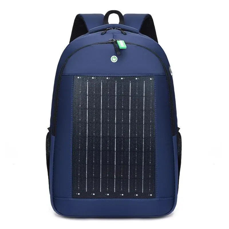Solar Backpack Outdoor Charging Travel Travel Photovoltaic Backpack Led Lights Backpack Large Capacity Men And Women School Bags