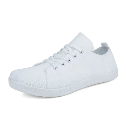 Unisex Wide Barefoot Shoes Wide Toe Cross Trainer Slip on Running Shoes Breathable Mesh Casual Sneakers for Outdoor Sports