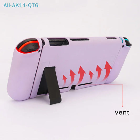 NEW Protective Case Compatible With  Switch OLED Console And Joy-Cons, Switch Can Be Inserted In Dock With Shell