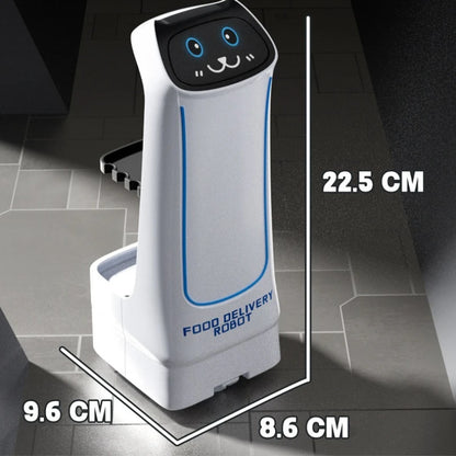 Food Delivery Robot Toy with Light & Sound Remote-controlled Car Parent-Child Interactive Food Delivery Machine Creative Gift