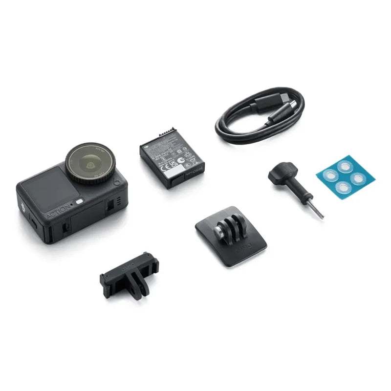 DJI Osmo Action 6 All-In-One Flagship Action Camera New 1/1.1-Inch Square Sensor Variable Aperture f/2.0-f/4.0 50GB Built-in Storage
