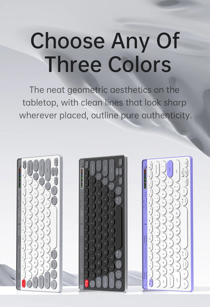 Bluetooth Wireless Keyboard Mouse Set Laptop Silent Button Charging Portable Mini Wireless Keyboard Office Typing