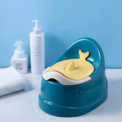 1pc Portable Toddler Potty Baby Toilet Trainer Training Toilet For Travel Stable And Safe Oval Bottom Design Non Slip Potty