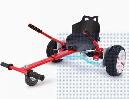 【2026】Hoverboard Seat Attachment 200lbs Capacity, 26"-34.5" Adjustable Length Hover Board Go Kart Accessory W/Comfortable&Sturdy