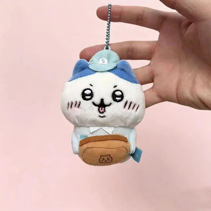 Kawaii Cartoon Keychain Bag Charm Cute Anime Figure Keyrings Pendant Backpack Accessories Party Favor Holiday Gift