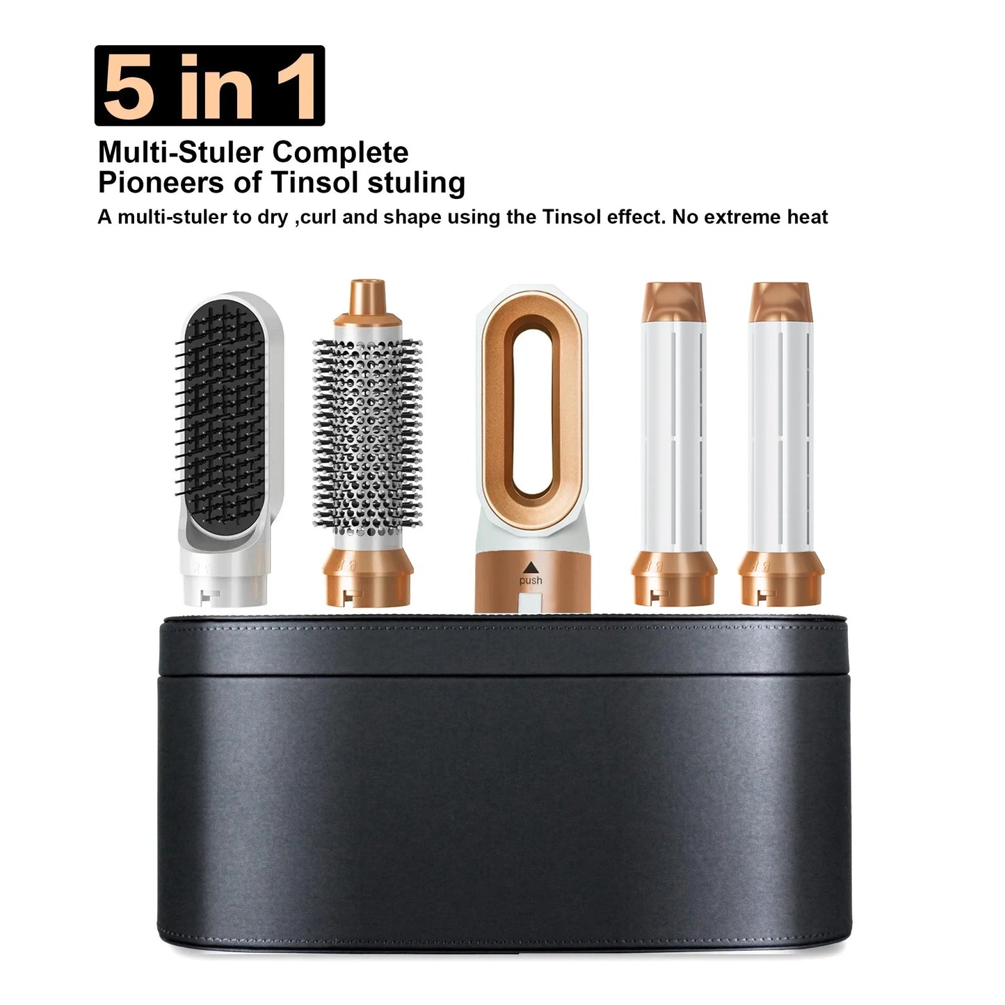 Professional 5 in 1 Hair Dryer Hot Air Comb Curler For Dyso Airwrap Hair Dryer Styling Tool Hair Straightener Hairdressing Tool
