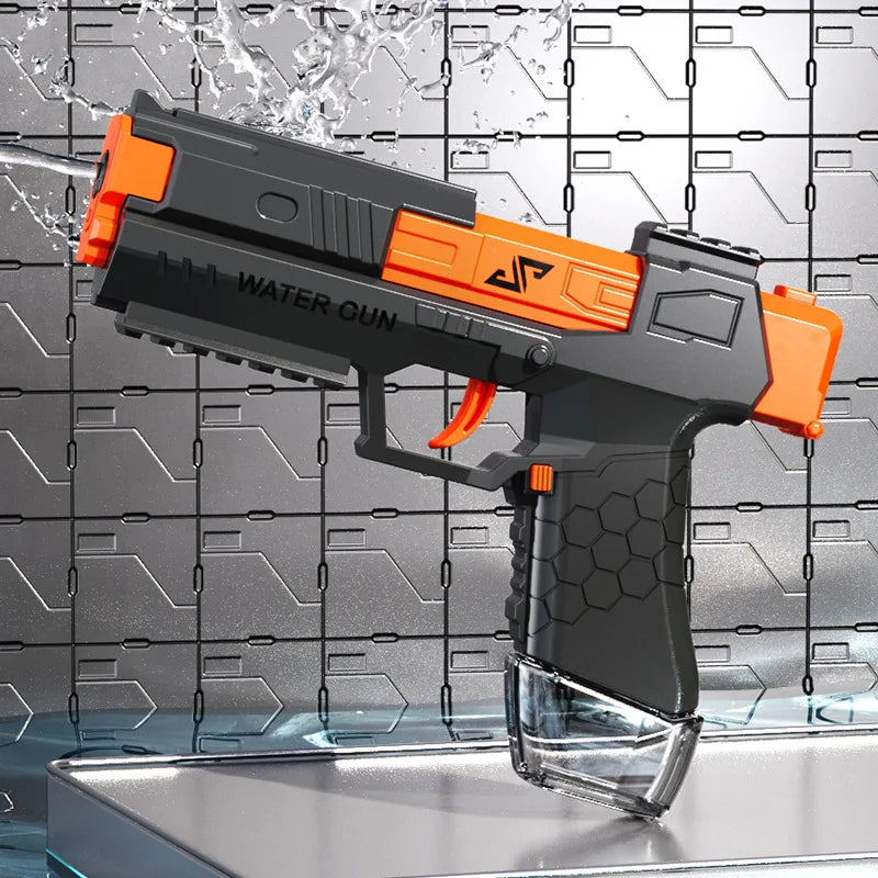 Manual Burst Water Guns Long Range Shooting Games Water Blasters Toys for Kids Summer Outdoor Beach Pool Fighting Children Toy