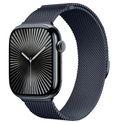 Metal Milanese Strap for Apple Watch Band Ultra3/2 49mm 11 10 9 8 7 Magnetic Bracelet iWatch 6 5 4 SE2 46mm 45mm 41mm 44mm 40mm