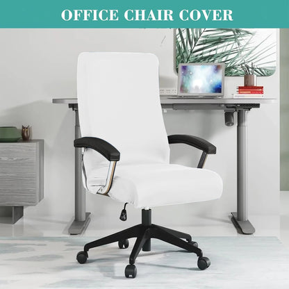 Stretch Spandex Office  Chair Covers Anti-dirty Computer Seat Chair Cover Removable Slipcovers