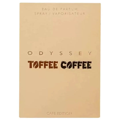 Armaf Odyssey Toffee Coffee EDP 100ml (3.4 fl oz), Gourmand Coffee Caramel Fragrance, Cafe Edition