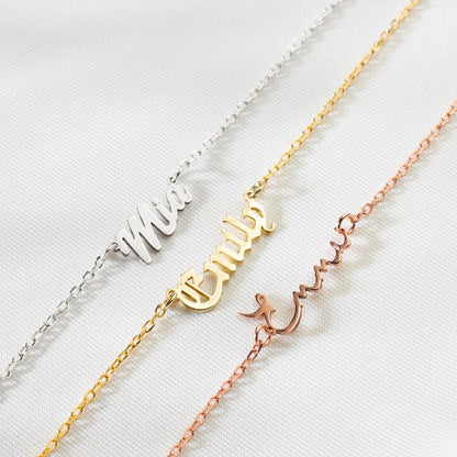 Lemegeton Customized Name Anklets for Women Men Personalized Foot Anklet Stainless Steel Chain Anklet Beach Summer Jewelry Gifts