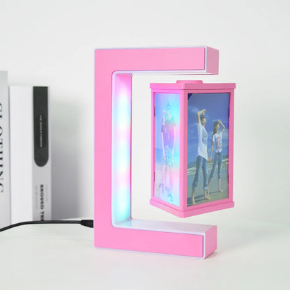 Magnetic Levitation Photo Frame for Hanging Photos Creative Birthday Gift Home Decoration Item Decorative Craftwork