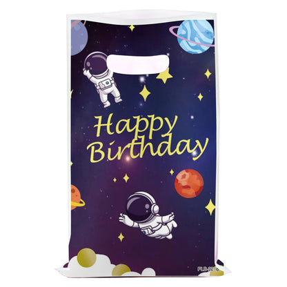 Planet Astronaut Birthday Party Decoration Paper Cup Plate Napkin Balloon Tablecloth  For Kids Baby Shower Party Supplies Gifts