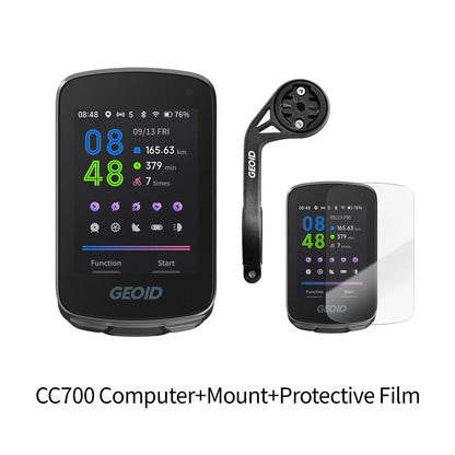 GEOID CC700 GPS Bike Computer 2.8-inch Color Screen Route Navigation Bicycle Speedometer WIFI Waterproof Cycling Odometer