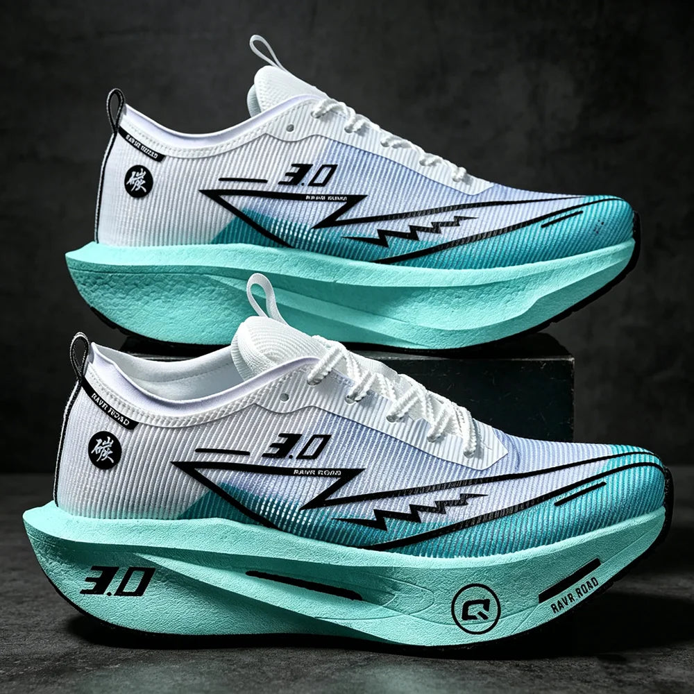 Men Running Shoes Carbon Board Marathon Sports Speciality Breathable Lightweight Women's Comfortable Athletic Nonskid Sneakers