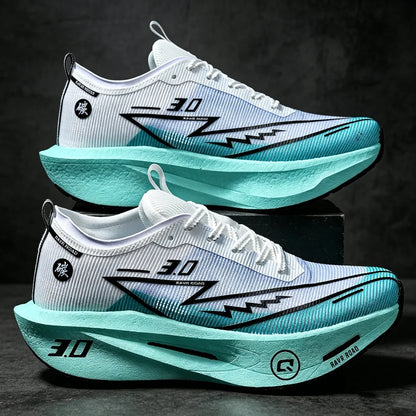 Men Running Shoes Carbon Board Marathon Sports Speciality Breathable Lightweight Women's Comfortable Athletic Nonskid Sneakers